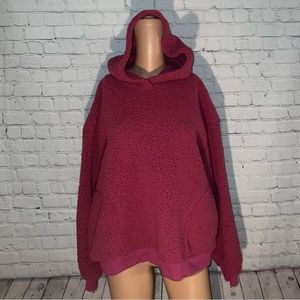 Universal Thread Purple Fluffy Hoodie size L
